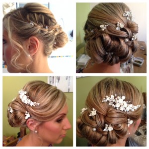 Wedding hair by Zoe